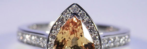 1.50Ct. Pear Yellow Ring
